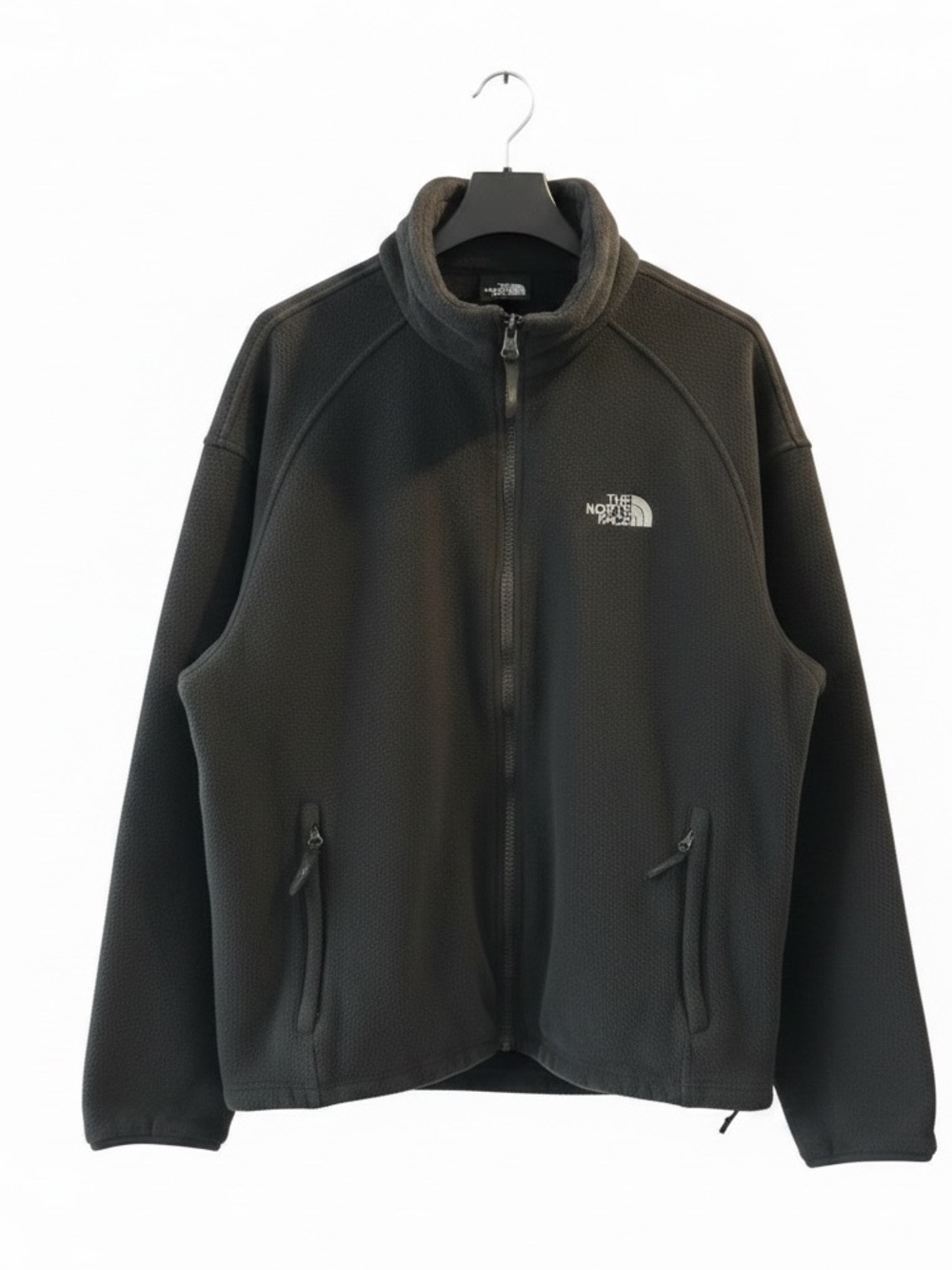 The North Face Black Full-Zip Lightweight Fleece Jacket
